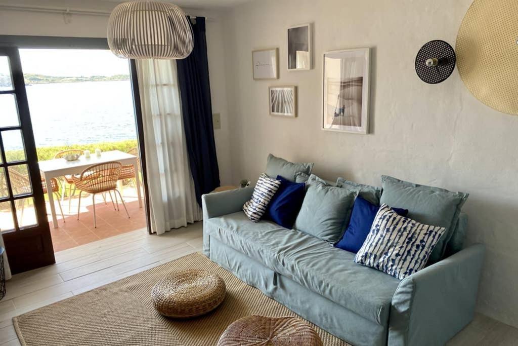 Apartament Miravent Terraza Y Jardin Frente Al Mar Menorca Fornells  Zewnętrze zdjęcie